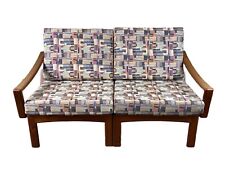 60er 70er Jahre Teak Couch Sofa 2er von Glostrup Møbelfabrik Denmark Design