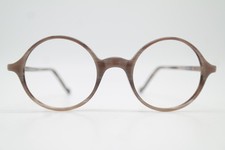 Brille BRAUN CLASSICS 54 Braun Silber Oval Brillengestell eyeglasses Neu