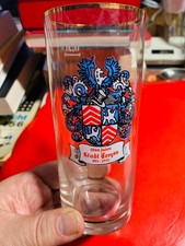 wenig benutztes 0,3 l Bierglas von “1000 Jahre Stadt Torgau 973 - 1973“ (DDR)