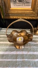 Vintage messing korb - messing,