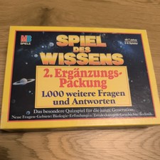 Spiel:  Spiel des Wissens - 2. Ergänzungs-Packung  von MB Spiele/ komplett