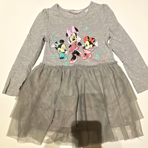 Mädchen jerseykleid grau - h&m,