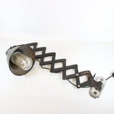 Scherenlampe - Alte Werkstatt Lampe - Industrie Design Bauhaus Vintage -