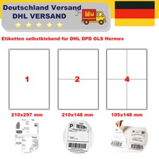 Etiketten DIN A4