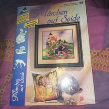 Seidenmalerei  Märchen auf