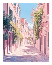 Charmante Street-Art-Szene