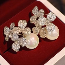 Glamour Luxus Damen Blumen