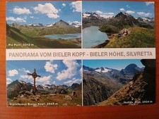 Postkarte 2549 gelaufen, Silvretta, Vorarlberg, Ansichtskarte, Sammlung