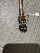 Gürtel  - schmal - braun - 106 cm lange - 1 cm breit