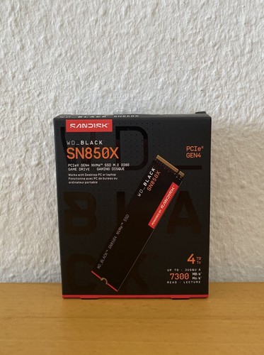 Black sn850x 4tb nvme ssd - wd,