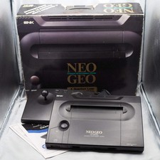 NEO GEO AES Konsolensystem NEO-0 Boxed SNK NTSC-J getestet Seriennummernübere...