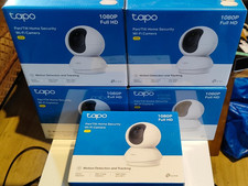 5x TP-Link Tapo TC70 Home Security Camera Schwenk Neige 1080p Nachtsicht v3 C200