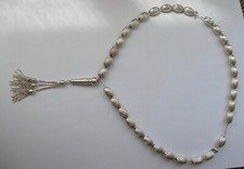 Collier silber ellipsen - -,