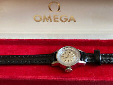 1965 Omega Damenarmbanduhr, Handaufzug, Kaliber 484, mit orig. Box