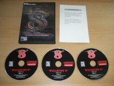 WIZARDRY 8 VIII Pc Cd Rom nm