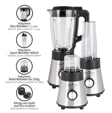 Standmixer Glasbehälter 1.5L