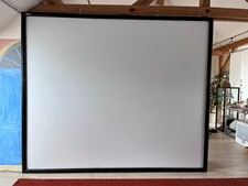 HKS Professionelle mobile Rahmenleinwand mit Transporttasche 300x250 cm Gain 1,1