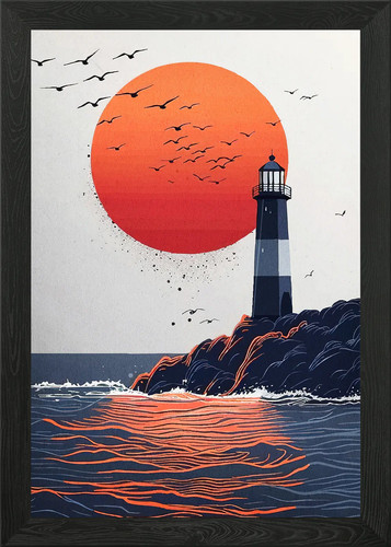 Leuchtturm sonnenuntergang - leuchtturm,
