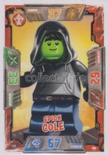 LEGO Ninjago SERIE 2 Sammelkarten - 13 - Spion Cole - Helden Karte