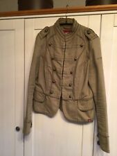 EDC Esprit Enjoy Military Kurz Jacke Blazer Gr. M ( 38/40 ) khaki
