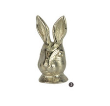 Metall-Hase Aluguss massiv