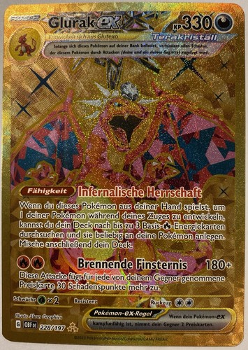 Pokemon glurak gold hyper - hyper, |