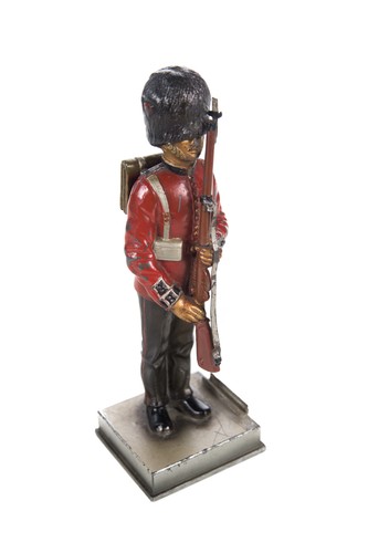 Britische wache blei figur - britische,
