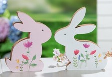 Deko-Holz Hase Deko- Hase