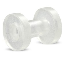 G-3mm Acryl Ohr Piercing Screw Fit  Plug Stretcher Tunnel Expander y-inz388