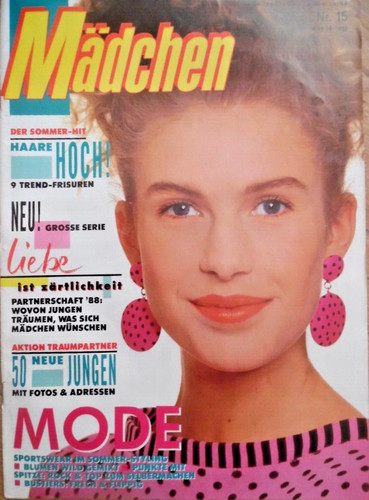Mädchen 7 1988 b - 15, 6.7.