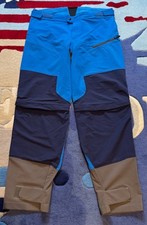 Vaude Trekking Zip Hose, blau/grau, Gr. 54/XL