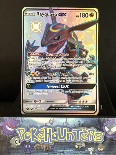 Pokemon karte rayquaza - rayquaza, gx