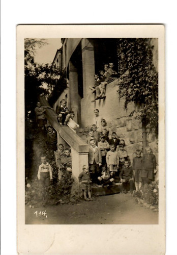 58075 foto ak kinderheim - ,