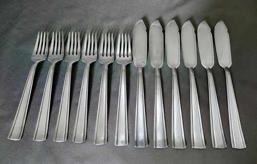 Art deco fischbesteck - art,