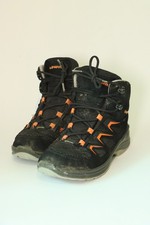 Wanderschuhe Unisex von LOWA, EU Größe 38, Schwarz, Orange