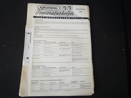 Original service manual - original,