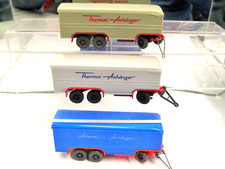 WIKING - 3 ALTE THERMOS + ACKERMANN ANHÄNGER