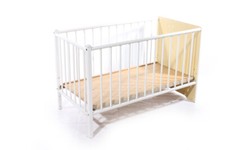 altes Kinderbett Holz true vintage Bett Kinder Gitterbett Babybett