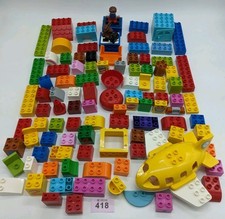 LEGO® DUPLO 100 Steine Flugzeug Hund Hase Figur Stücke Bulk Original Gemischtes Set