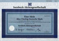 Isenbeck Düsseldorf 1991 Brauerei W. Isenbeck Hamm 50 DM Warsteiner Buenos Aires