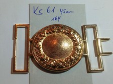 Koppelschloss Feldbinde oval