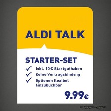 Aldi Talk Starter Paket Set /
