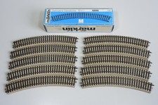 Märklin - M-Gleis, 10 Gebogene Gleise - 30° (5200) / OVP