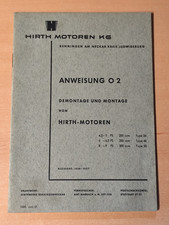 Hirth Motor 34 44 50 Montage