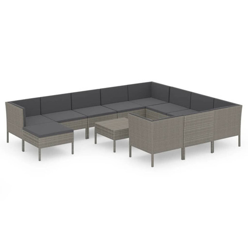 Tlg garten lounge set - 12-tlg., garten-lounge-set