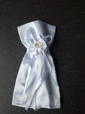 Kerzentuch Kerzenrock Kerzenschmuck zum Kommunionkleid Anzug Taufe Mädchen 