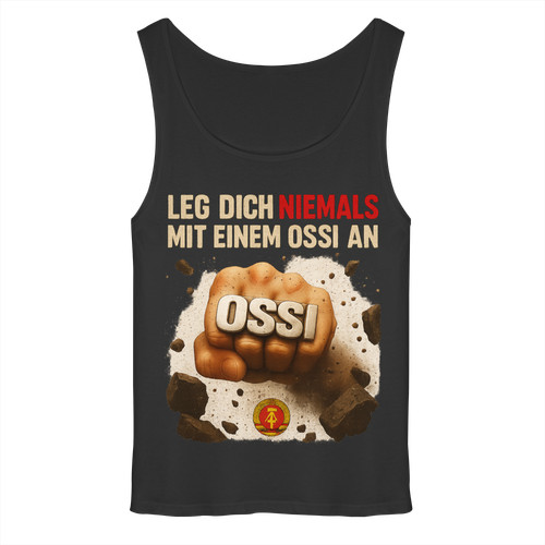 Leg dich niemals - , mit