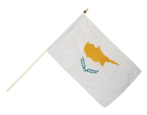 Zypern stockflagge flaggen - zypern,
