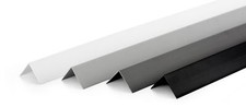 Quest Hart-PVC Winkelprofil Kantenschutzwinkel - Ohne Klebeband - Grau Beige