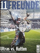 Sehr Selten: 11 Freunde #9 Oktober/November 2001 #Ultras #Kutten #Schalke